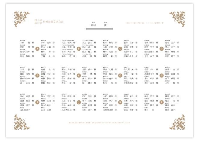 席次表」のアイデア 15 件席次表, ウェディング 席次表, 結婚式 席次表 手作り