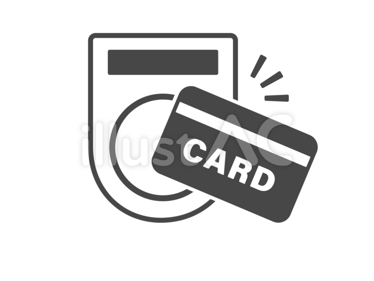 スマホでキャッシュレス決済する若い女性 アイコン吹き出し付き 3色のイラスト素材169042066- イメージマート