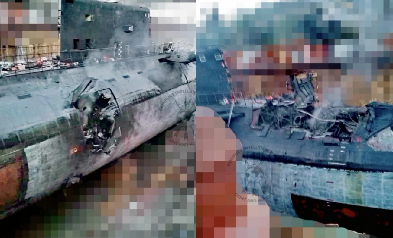 ウクライナ軍、ロシア黒海艦隊の大型揚陸艦を撃沈と発表