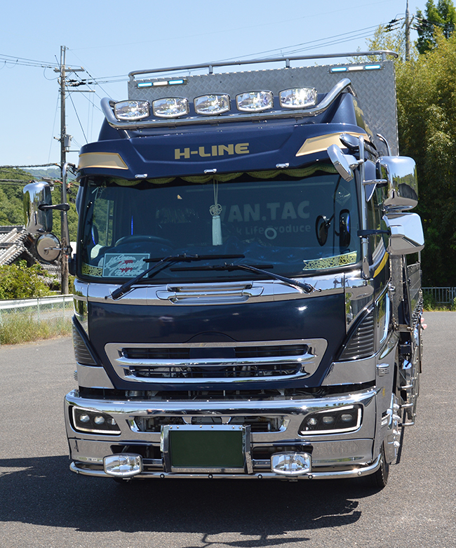 日野 レンジャープロ エアループレンジャー メッキ ドアアッパーモール 左右セット 新品 貼り付けタイプ ウィンドウモール 外装 カスタムパーツデコトラ - メルカリ