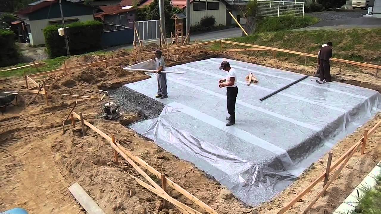 捨てコン準備 - 千葉県八街市などで基礎工事なら 株式会社森興業 千葉東支店