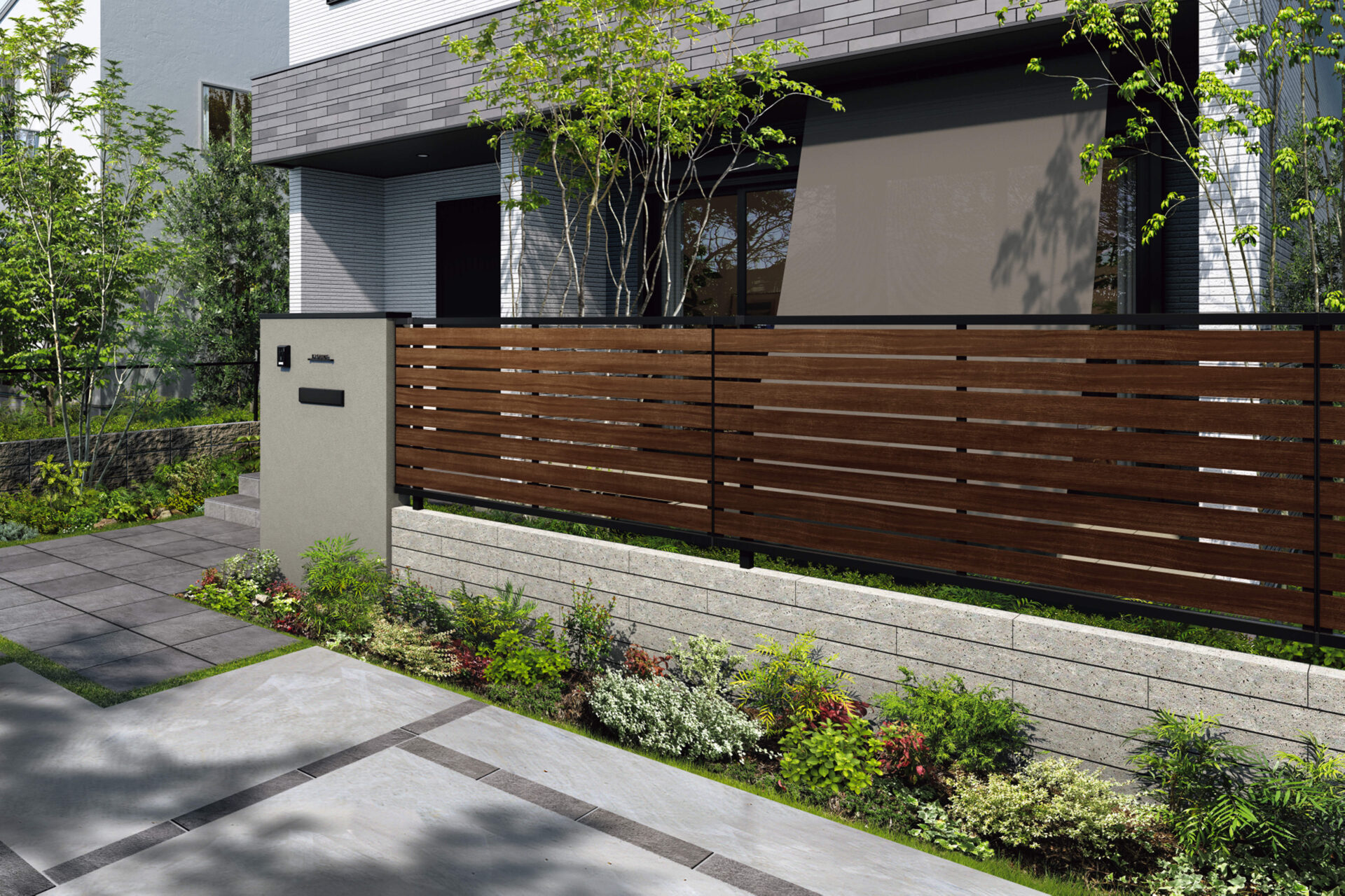 外構フェンスを安く、おしゃれに！価格満足度トップアイデア10選 スタッフブログ 群馬県前橋市お庭・外構エクステリアのガーデンラボ