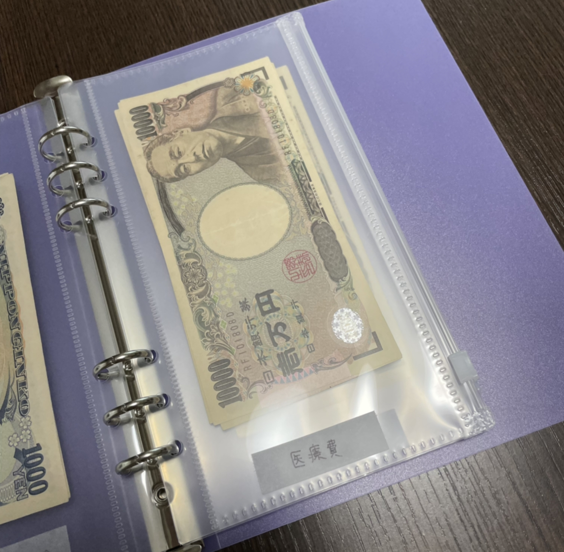 家計管理 袋分け管理にダイソーのファイルが使える