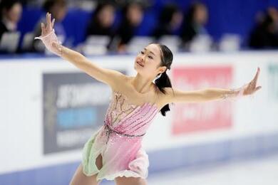 坂本花織V4、世界フィギュアへ 16歳島田麻央が2位｜【西日本新聞me】