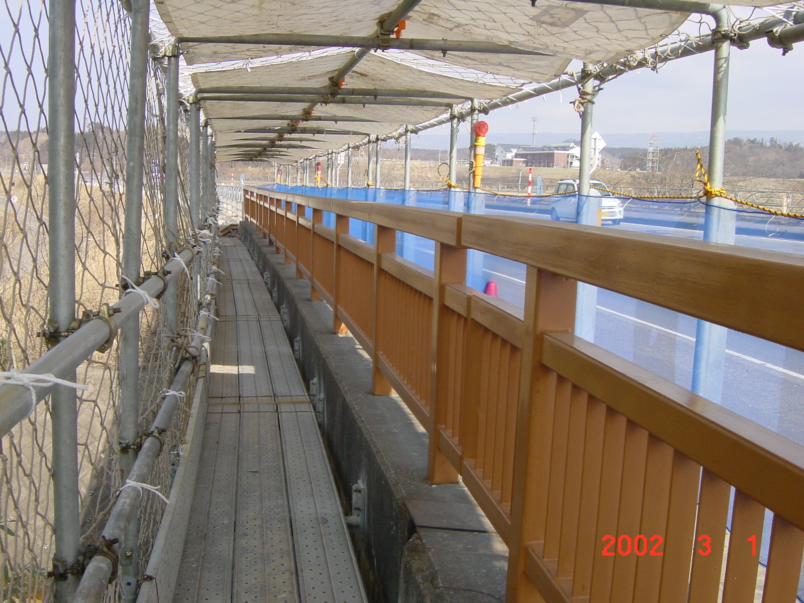 H鋼アーム足場工事詳細日本仮設株式会社