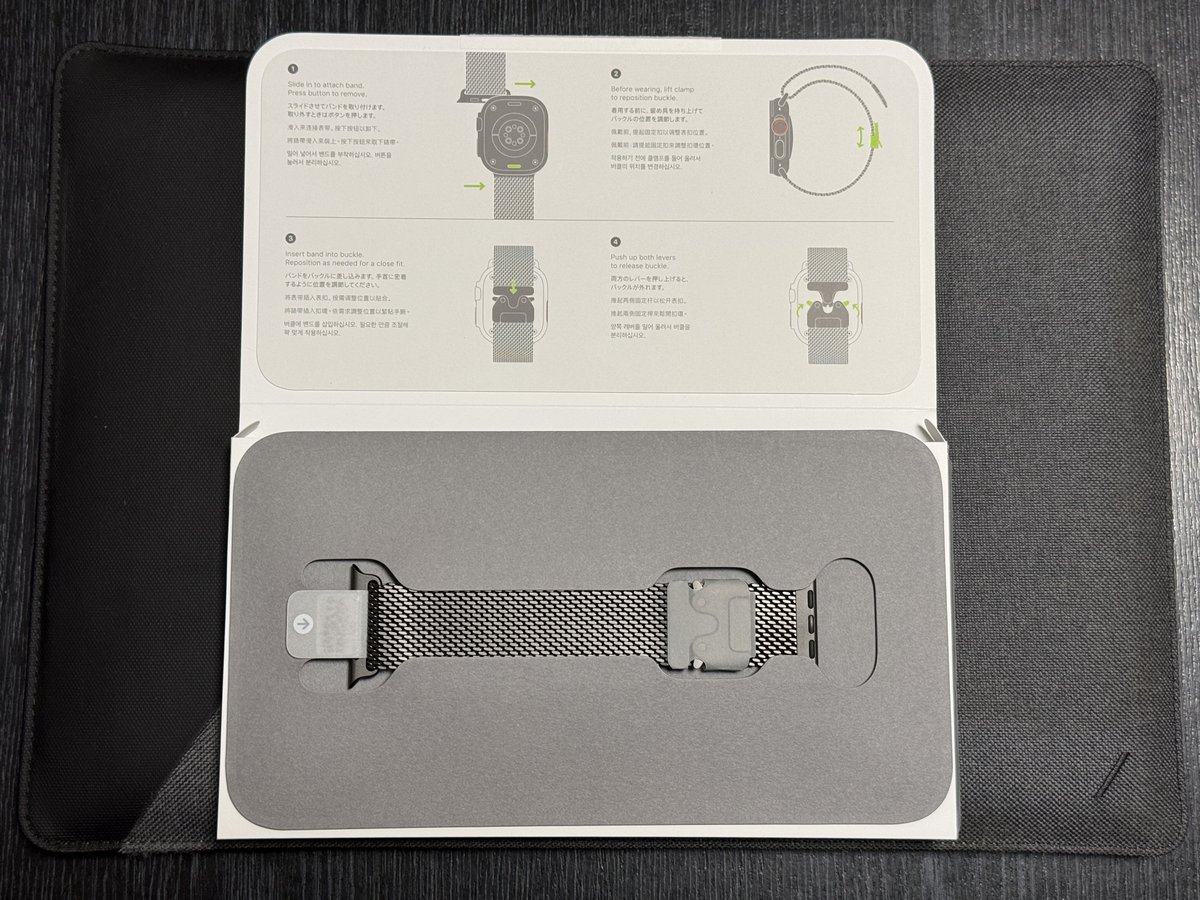 ウルトラ2ブラック チタンミラネーゼループ、1週間で壊れた。不良品？ : r AppleWatch