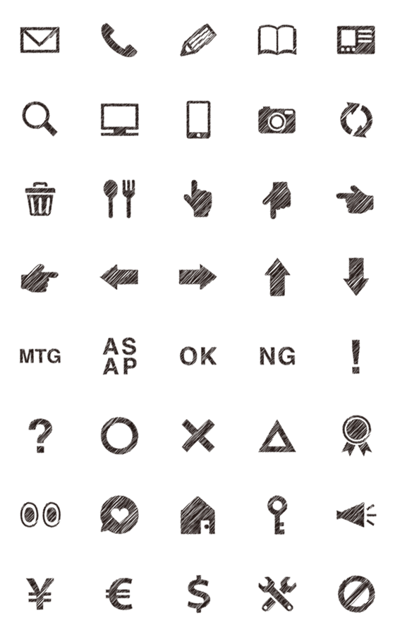 顔文字」のかわいさそのまま！商用OKなイラスト素材10選