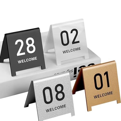 テーブル番号札 ナンバープレート 12卓分 - メルカリ