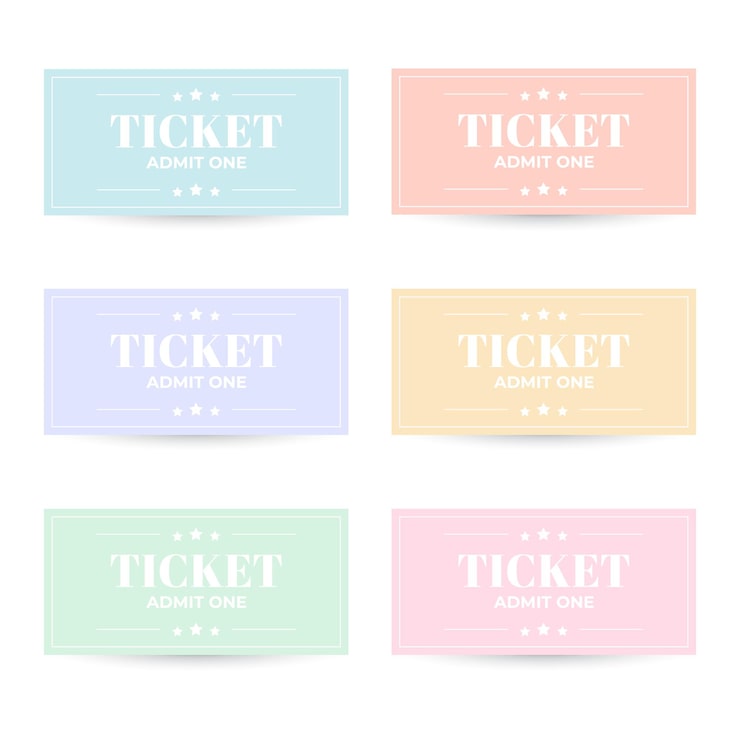 チケットセール- 無料テンプレート公開中 - 楽しもう Office