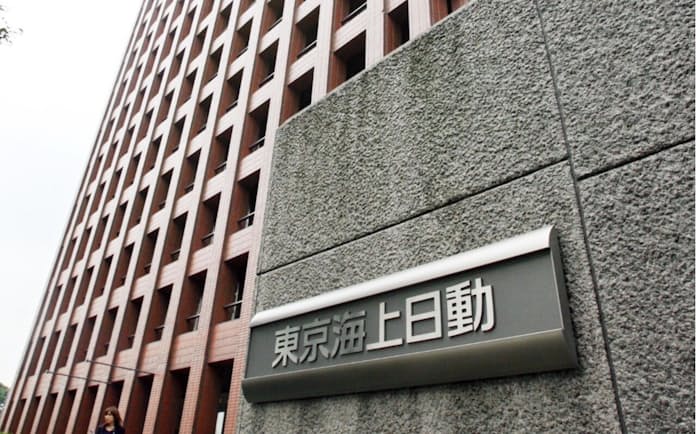 建て替え工事中の、「東京海上日動ビル本館・新館」の様子 2024年2月下旬撮影 - 再開発調査兵団