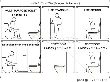 トイレマークで一般的なJISマークのものは？素材はどこで入手できる？-No.002 - トイレマークつれづれ