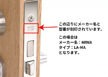 ドアノブの外し方 レバータイプ