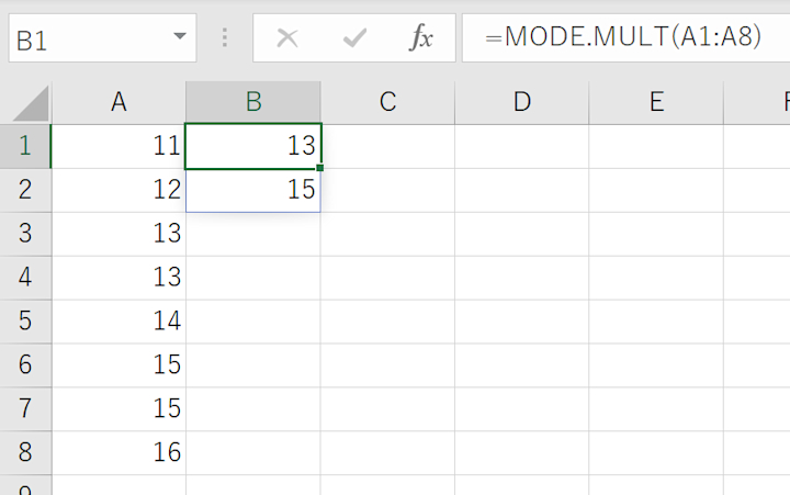 Excel 平均値、中央値、最頻値の求め方と特徴 - 仕事で使える小ネタ