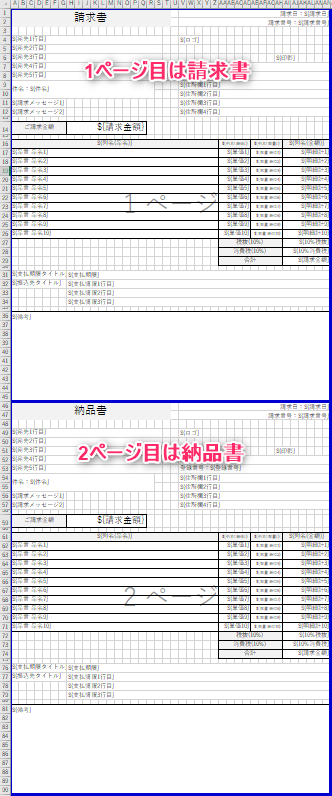 納品書の書き方・作り方を解説-請求書・領収書との役割の違いビジネスフォーマット 雛形 のテンプレートBANK