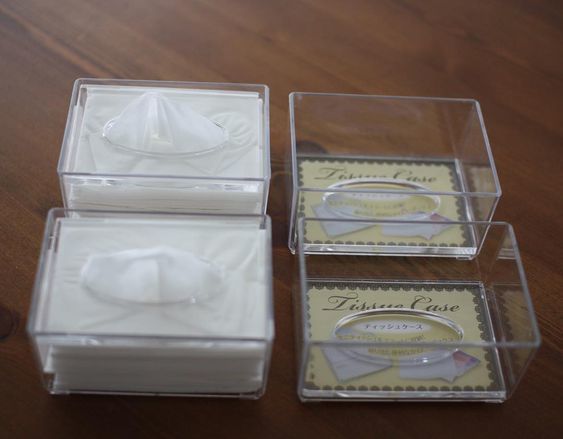 ダイソー 散らかるポケットティッシュの収納に!便利なストッカーが登場♪：cocotte
