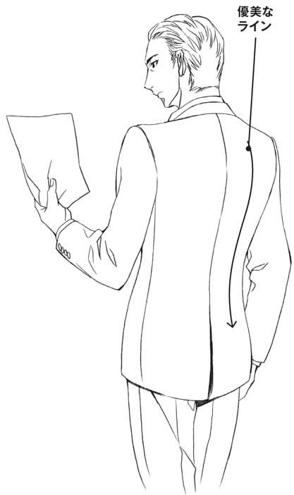 人物 No.005 スーツの女性 - すべてトレース可能！漫画の資料ドットネット