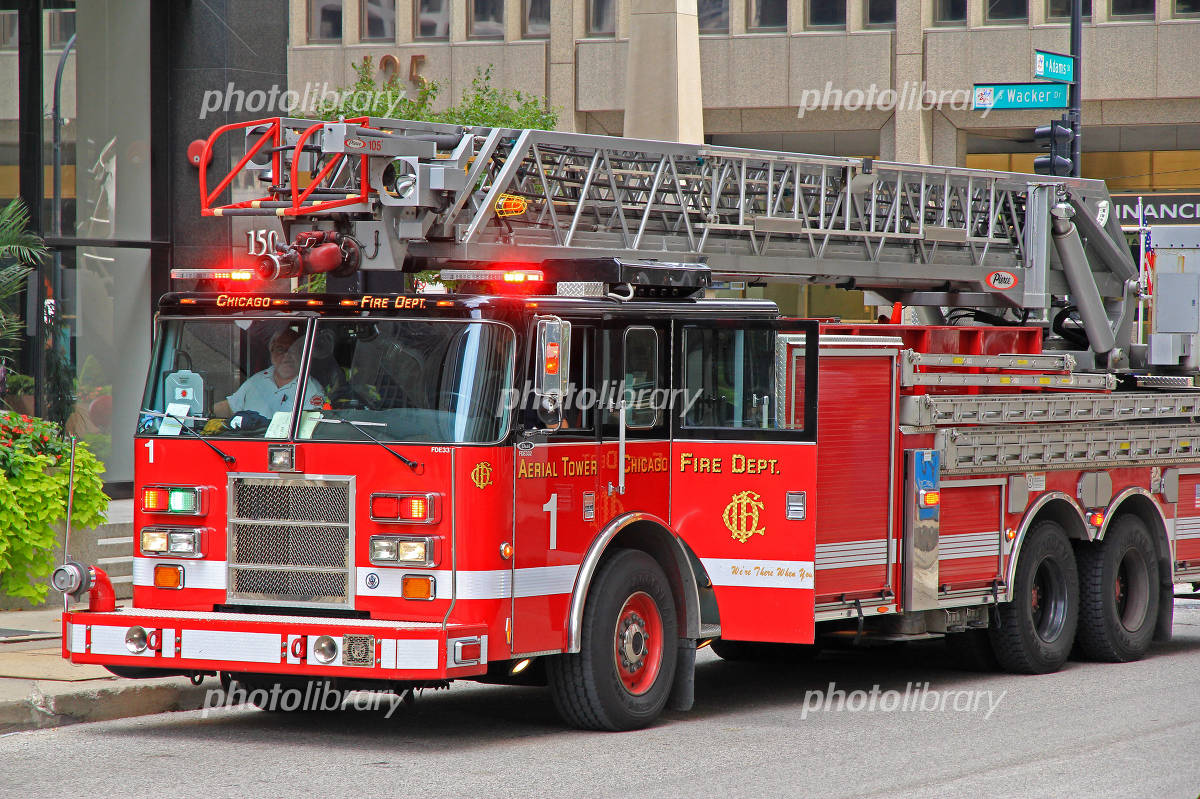 アメリカ ニューヨーク 消防車 写真素材1284923- フォトライブラリ