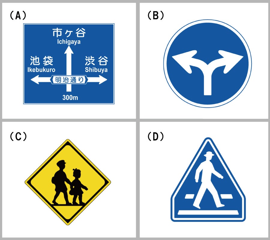 似ている道路標識のおさらい自動車保険ならアクサ損害保険