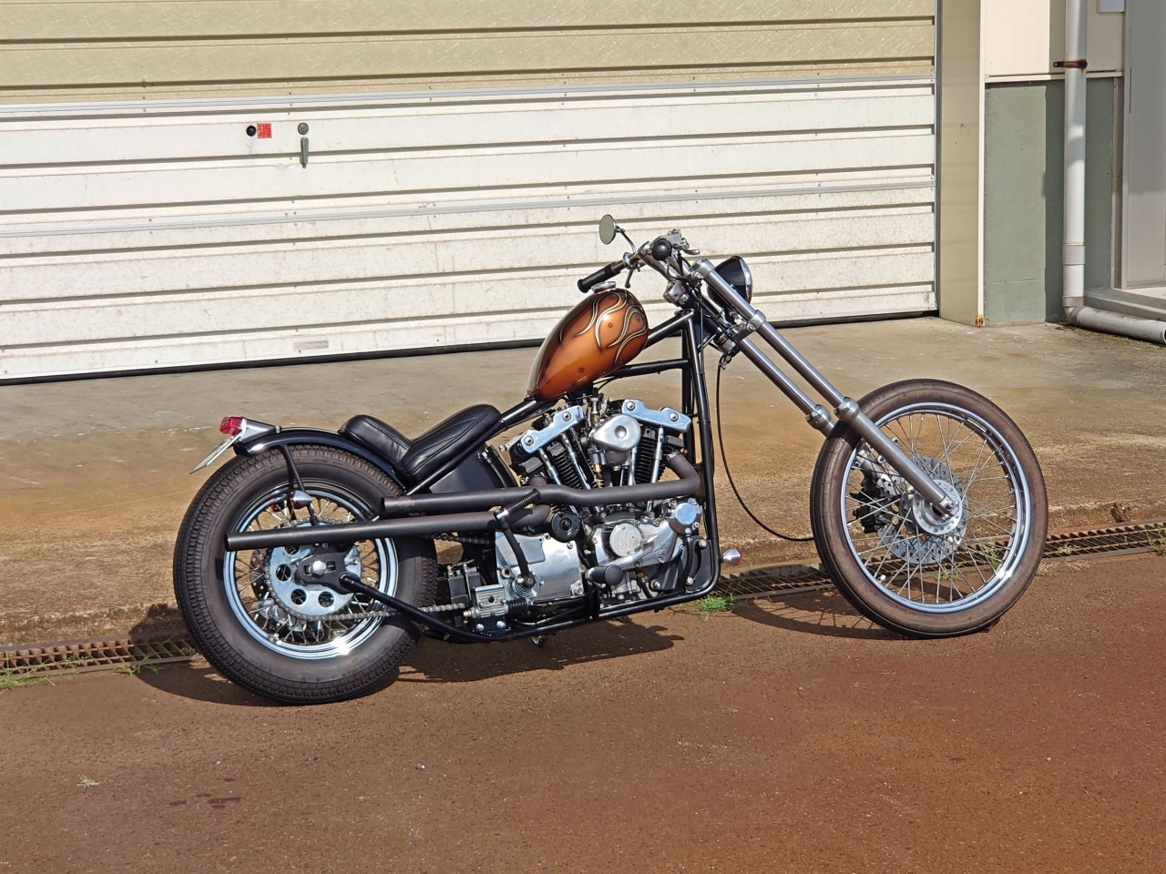 ハーレーダビッドソン カスタム 1962 Pan Shovel Chopper 中古車在庫No2203パンヘッド在庫中 モバイル版