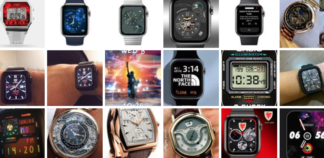 一番人気はどれ？読者さん３０名分のApple Watch文字盤を集めてみたApple信者１億人創出計画