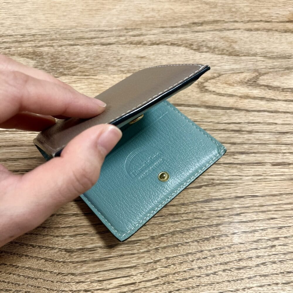 JALとっておきの逸品 ラルコバレーノ スマートミニウォレット ブラック×グレー: 大丸松坂屋