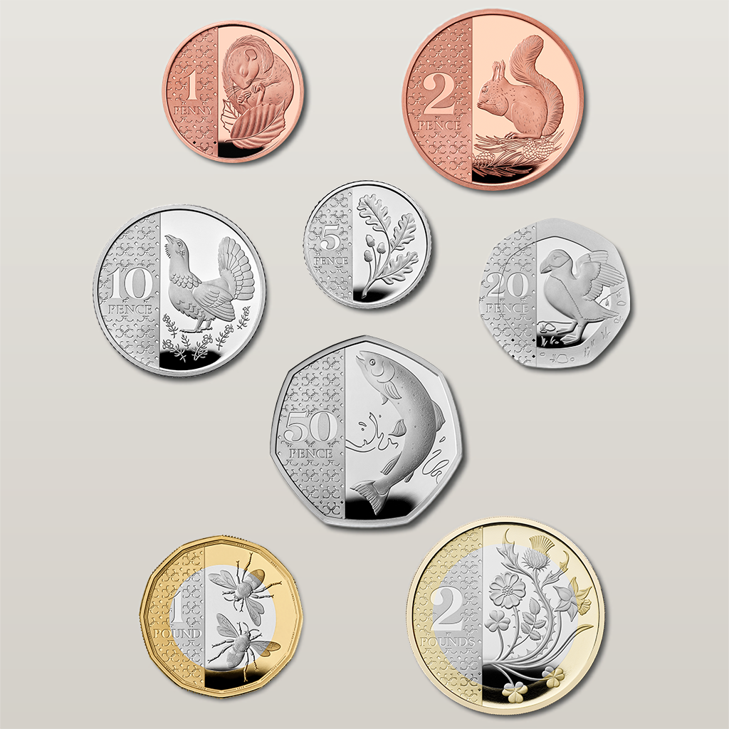 １ポンド硬貨のデザインは全25種類。価値30倍のレアコインも。オックスフォードな日々