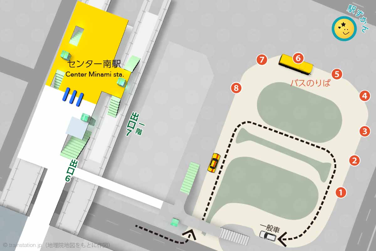 横浜市都筑区センター南駅バスターミナルの泌尿器科