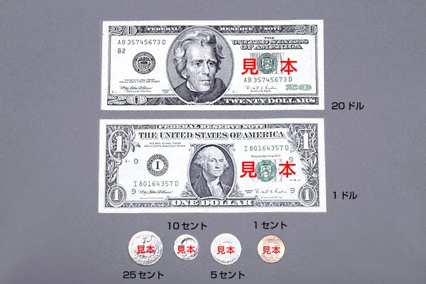 Penny Nickel Dime Quarter 英語の硬貨の種類とそれが意味するもの