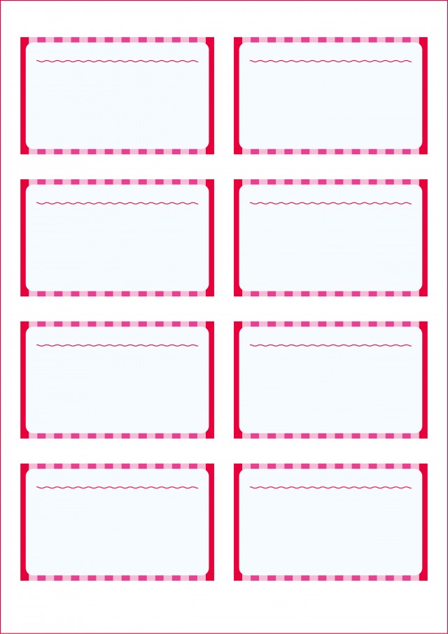 富士山・椿・桜の名刺サイズメッセージカード