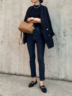 ビジネスシーンもスキニーで！仕事用スキニーパンツ・デニムでオフィスカジュアルコーデニッセン