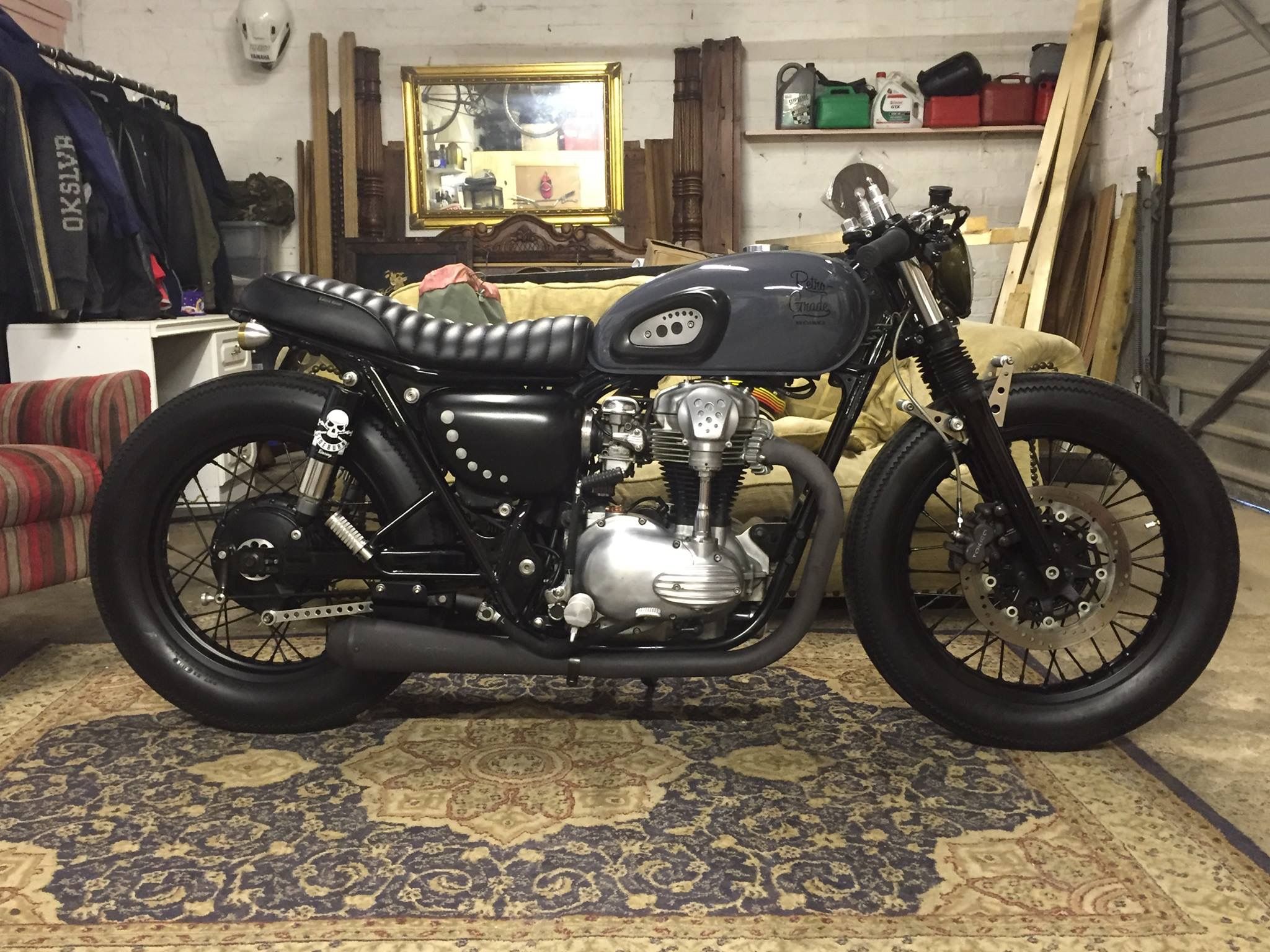 タンク塗装 SR400カスタムショップ PRESTO customcollection