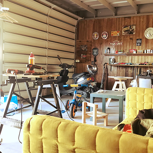 ガレージを格好良くするにはどうしたら良いですか?所さんの97Channel毎日を楽しくするアイデアがここに