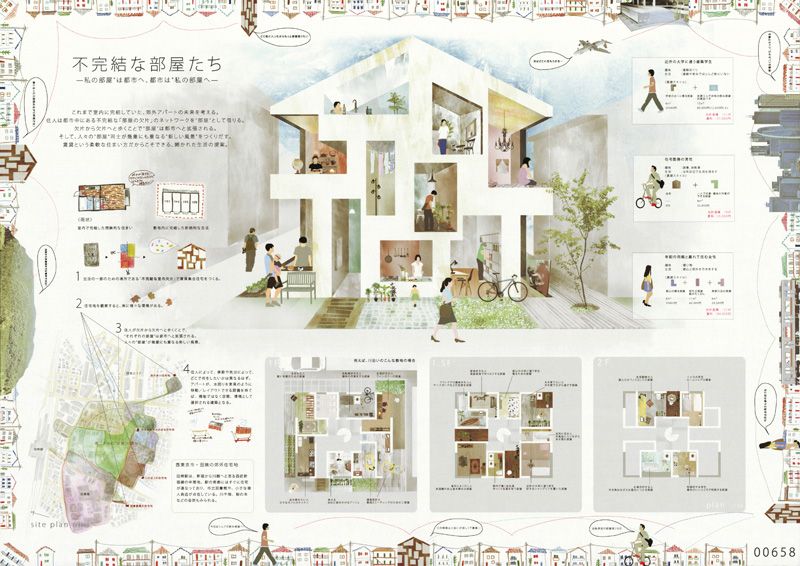 神宮前のみんなの家ついに完成！森をめざして庭は、ちいさな森。アトリエ心庭