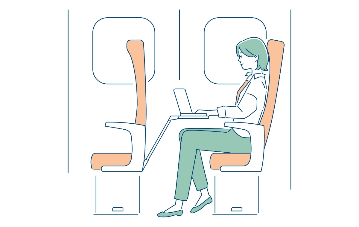 新幹線の中でも充電、モバイルバッテリーとともに出張 -☆グーなキモチ！☆スマートフォン、タブレット、パソコンを楽しく使おう！現役講師がつづるデジタルな毎日