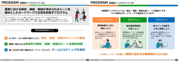 報・連・相 ほう・れん・そう:: 西村不動産