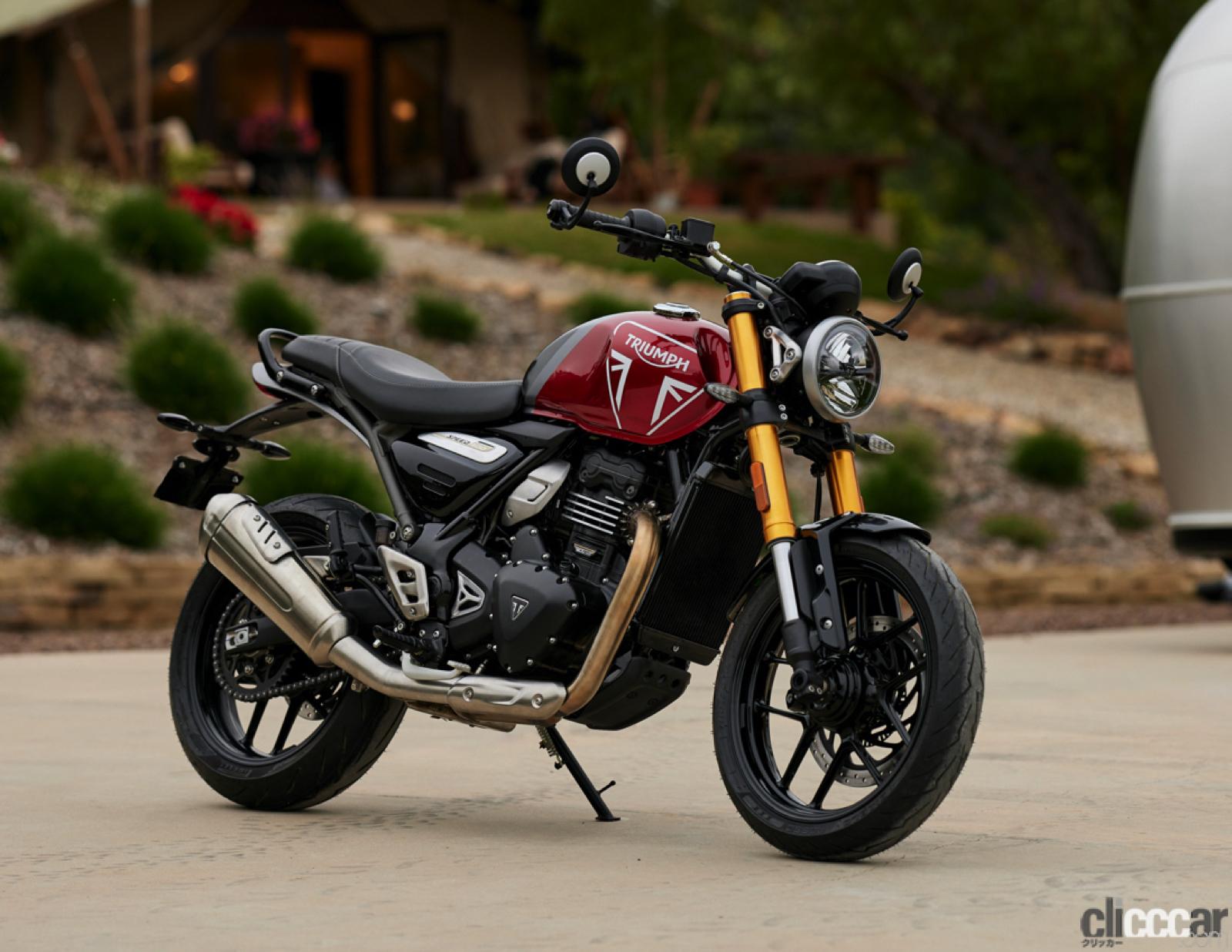 トライアンフから「新型SCRAMBLER 400 XC」発表のお知らせトライアンフモーターサイクルズジャパン株式会社のプレスリリース