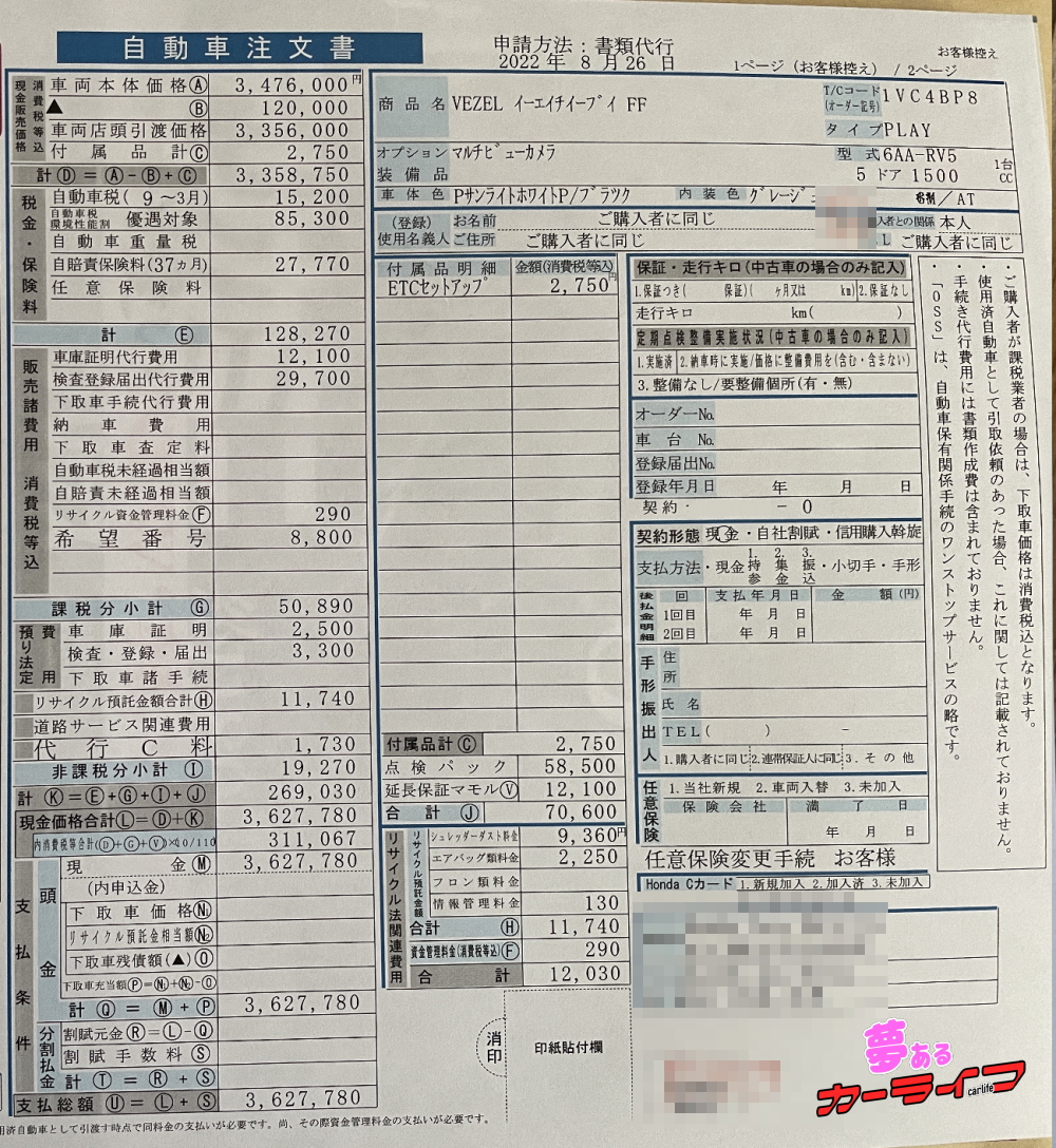 ホンダ 新型ヴェゼル値引き交渉マニュアル2025年10月の値引き動向は？ - 株式会社アイディーインフォメーション