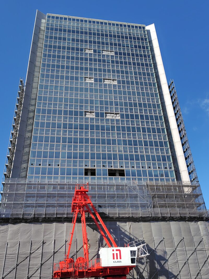準備は着々と・「千種ニュータワービル」解体工事 2025年3月│名古屋 栄日記