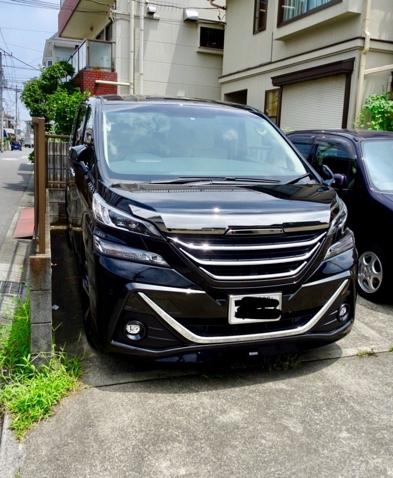 カーポート ビルトインガレージ にラインテープで駐車の目印を作ろう - nEST's SPACE-Bicycle