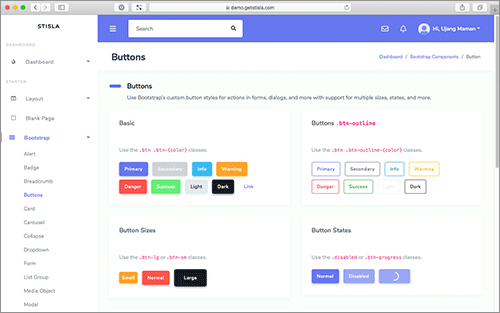 管理画面で使えそうな無料の Bootstrap テンプレートHTML5 - Qiita