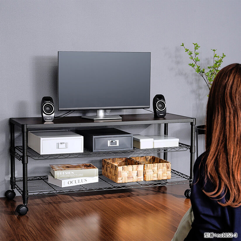 オープン仕様の4段木製ゲーム機ラック REGABO レガボ GRK-002 宮武製作所PS5対応 Switch対応 大容量 オープンラック ゲーム 収納 収納ラック ソフト収納 コントローラー収納 充電スタンド テレビ横 キャスター付き 引き出し付き家具のホンダ インターネット本店 ラグ