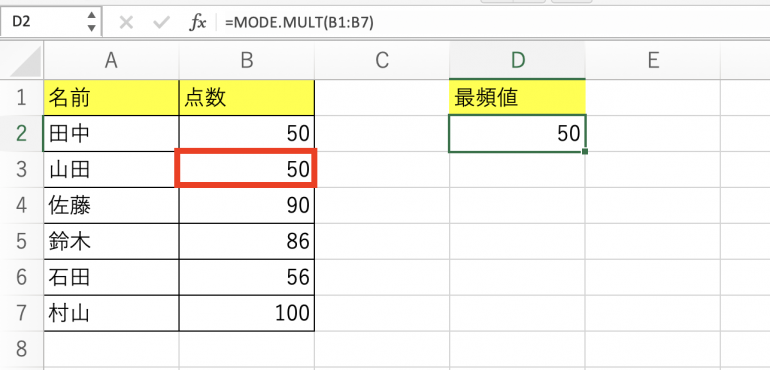 平均のトリック 3 〜最頻値 モード株式会社フロウシンク