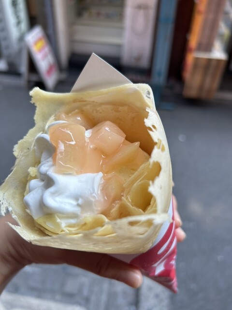 8 31閉店鳥取市COSCO CREPE コスコクレープ シャミネ鳥取店デザートクレープからお食事クレープまで勢揃い！自分に合ったクレープが食べられるお店♪tory トリー