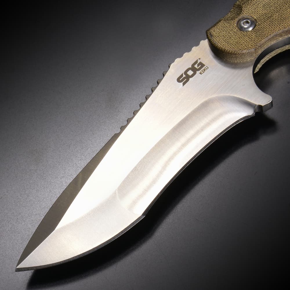 ナイフショップ グローイング！□SOG ソグ □ KIKU FIXED 松田菊男 コラボシルバータント大