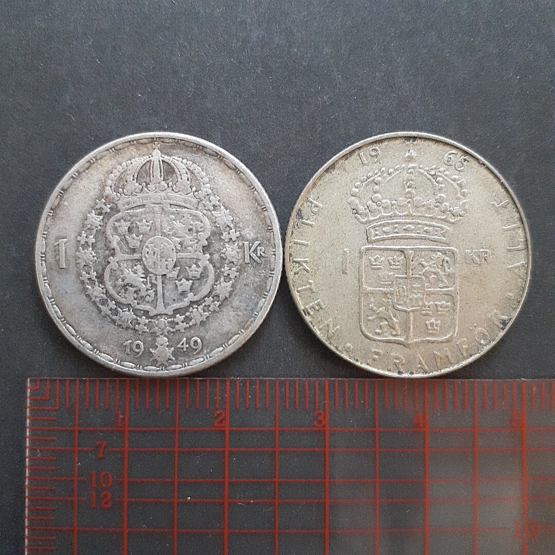 デンマーク ・ クローネ コインお金DKK 、デンマークの通貨の写真素材・画像素材 Image 89870555