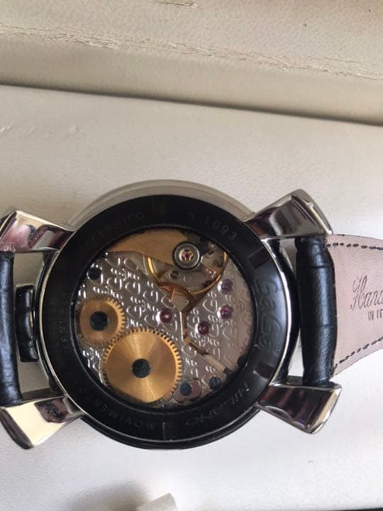 本田圭佑選手着用モデル 保証書付き ガガミラノ マニュアーレ マヌアーレ 48 メンズ 手巻き 裏スケ 付属品 箱 取扱説明書 時計 - メルカリ