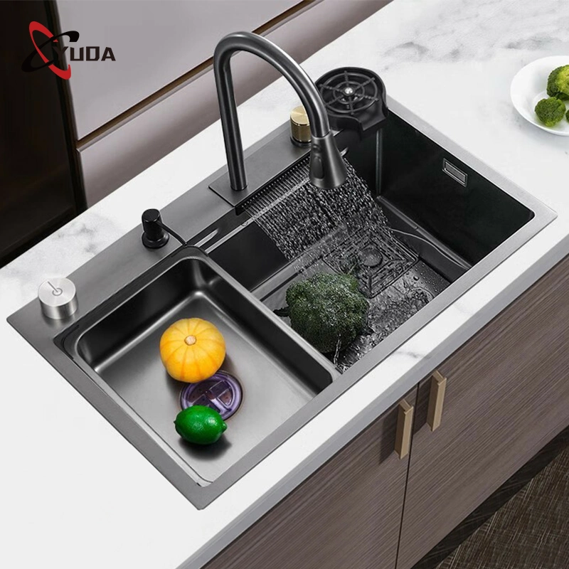 キッチンシンク 小型流し 34*21cm 台所流し台 ステンレス鋼 家庭用 業務用