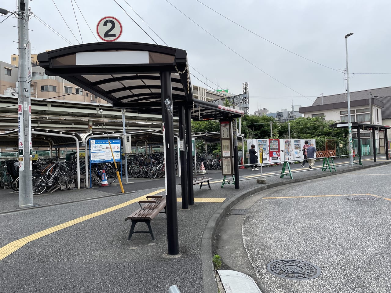 和泉多摩川駅ホーム図・駅構内図小田急電鉄