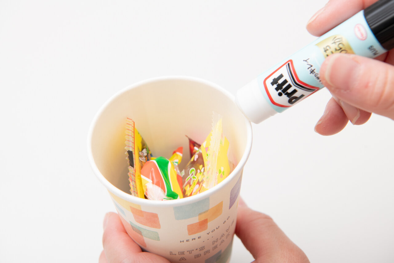 100均DIY 紙コップで作るバスケット①