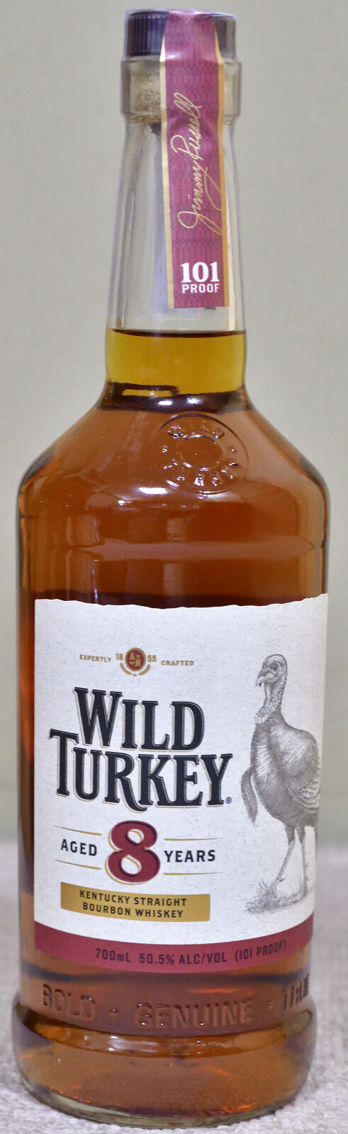 ワイルドターキー12年 ゴールドラベル オースティン・ニコルズ 50.5度 750ml ラベルダメージ レアボトル バーボン 管理